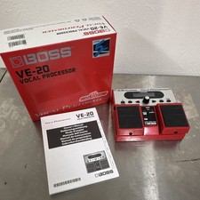 BOSS VE-20 Vocal Processor Pedal Reverb/Delay...
