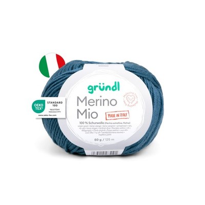 Gründl Wolle Merino Mio - Weiche Merinowolle zum Stricken -