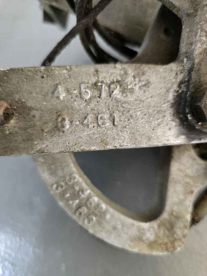 Sector de control de alerón Aeronca Chief 11AC con soporte y cable P/N 3-463 4-572 Foto 3 de 4