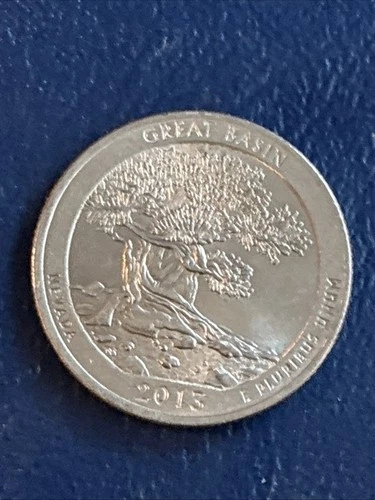 2013-P America the Beautiful Quarters Great Basin — photo from the most recent tracked eBay sale