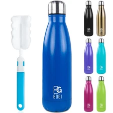 BOGI 25oz Insulated Water Bottle Double Wall Vacuum Stainless Steel Hot/Cold