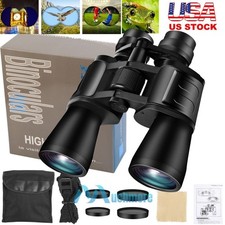 180X100 Zoom Binoculars Day/Night Vision Travel Outdoor HD Hunting Telescope Bag