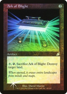 Scourge  MTG  FOIL   Ark of Blight  Magic