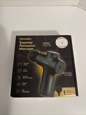 Homedics Essential Percussion Massager with 1 attachment 6 speed portable - New