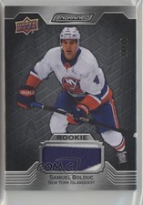 2023-24 Engrained Rookies Ebony Premium Memorabilia 23/35 Samuel Bolduc #112 9cf