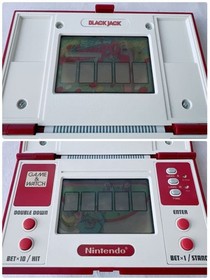 Nintendo Game AND & Watch BJ-60 Black jack Multi Screen - Vintage Game Blackjack