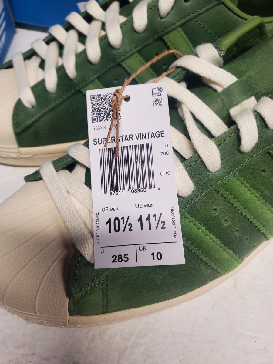 Adidas Superstar Vintage Crew Green / Craft Green / Cream White