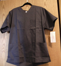 2 LOT NWT BARCO scrub top mens SIZE MEDIUM Grey slate graphite Greys Anatomy