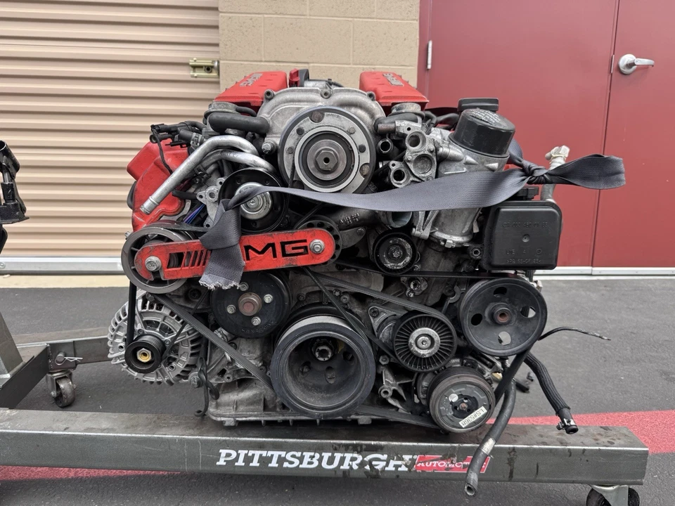 2003-2008 MERCEDES W219 CLS55 E55 SL55 M113K AMG ENGINE MOTOR ASSEMBLY OEM - Image 3 of 4