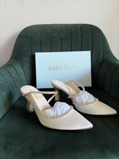 Bella Belle Hadley Ivory Bridal Wedding Shoes Size US 8 New In Box