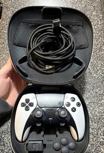 PlayStation DualSense Edge Controller USB-C Bundle w/ Case, Cable, Caps
