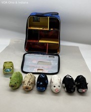 Kung Zhu Battle Hamster Lot Cepia 6 Interactive Figures Armor Collector Case