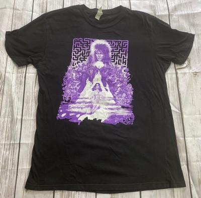 David Bowie Labyrinth Tee Shirt LootCrate 80s Movie Womens Large L Jareth Goblin