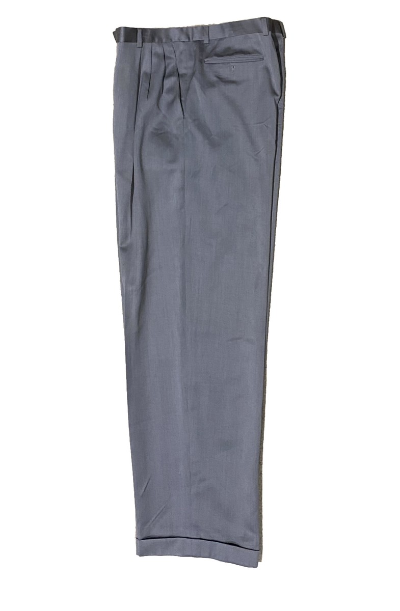 Vintage Zanella Mens Dress Pants Jesse 36x30 Wool Trousers Vintage Zanella Mens Dress Pants Jesse 36x30 Wool Trousers