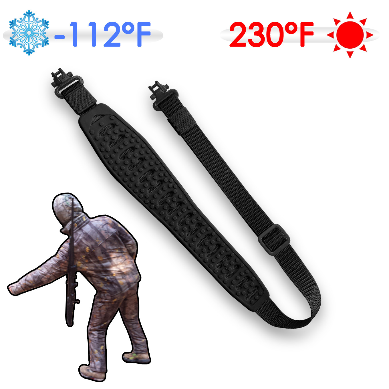 Shotgun Rifle Sling (black)