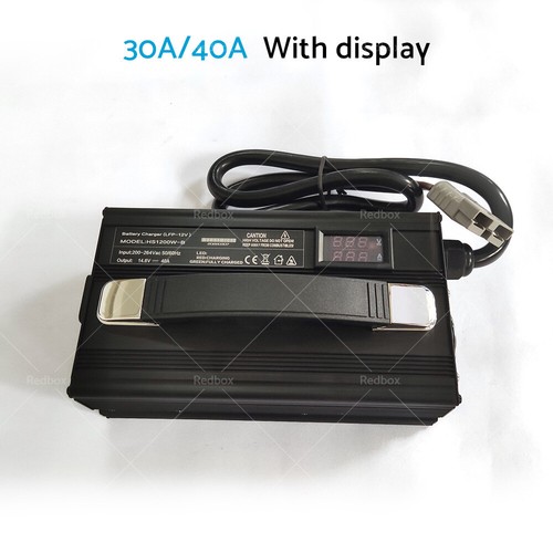40A 14.6V Lithium Battery Charger LED Display AC/DC For Lithium Iron LiFePO4 OZ - Picture 2 of 5