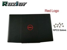 0YGCNV For Dell G3 15 3590 3500 Black LCD Back Cover Screws Red logo Top Case