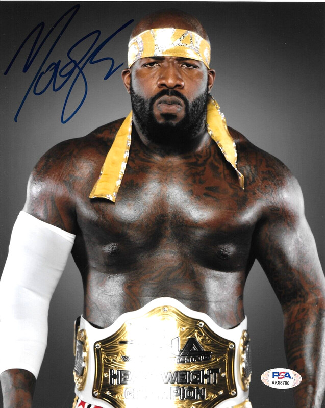 Moose Impact TNA Signed Autograph 8x10 Photo w/ PSA COA