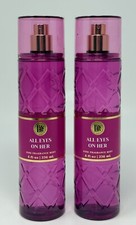 2 BATH BODY WORKS ALL EYES ON HER FINE FRAGRANCE MIST BODY SPRAY 8 OZ LARGE