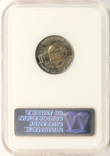 Jefferson 1953 níquel de prueba 5c NGC PF68 - Imagen 2 de 4