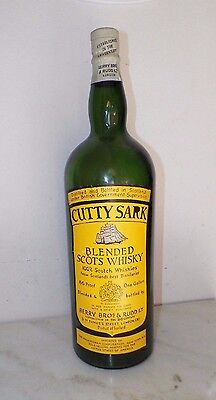 Vintage Cutty Sark Blended Scotch Whiskey Display Bottle Made In The Uk 19 Ebay