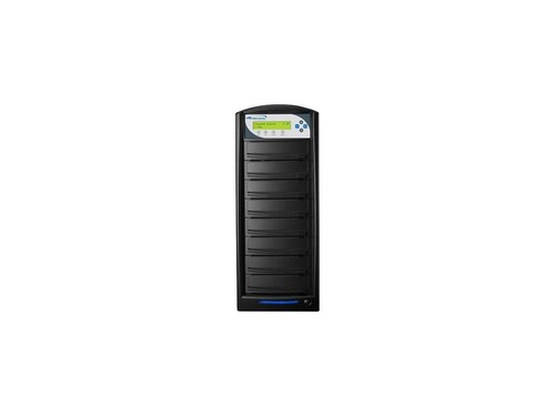 VINPOWER Black 1 to 7 128M Buffer Memory SharkCopier DVD/CD Tower Duplicator wit - 第 1/4 張圖片
