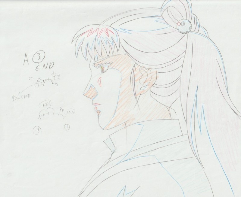 The Twelve Kingdoms Juuni Kokki Genga Douga Original Sketches Pierrot - Youko