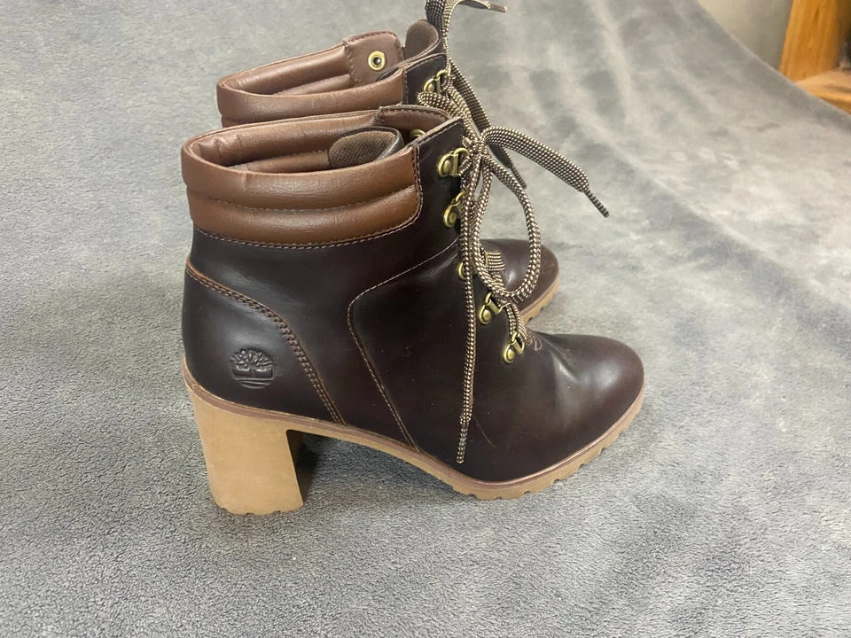 Timberland Mujer Allington 5 Pulgadas Bota de Senderismo, Marrón Grano Completo, Talla 9.5 M EE. UU. Foto 2 de 4