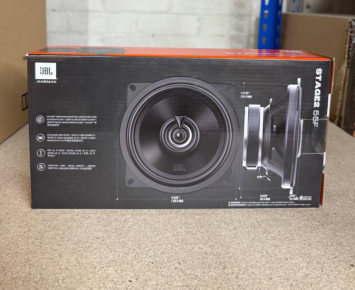 JBL 2-WAY 5.25 INCH 13cm CAR/VAN 400W DOOR/SHELF COAXIAL SPEAKERS