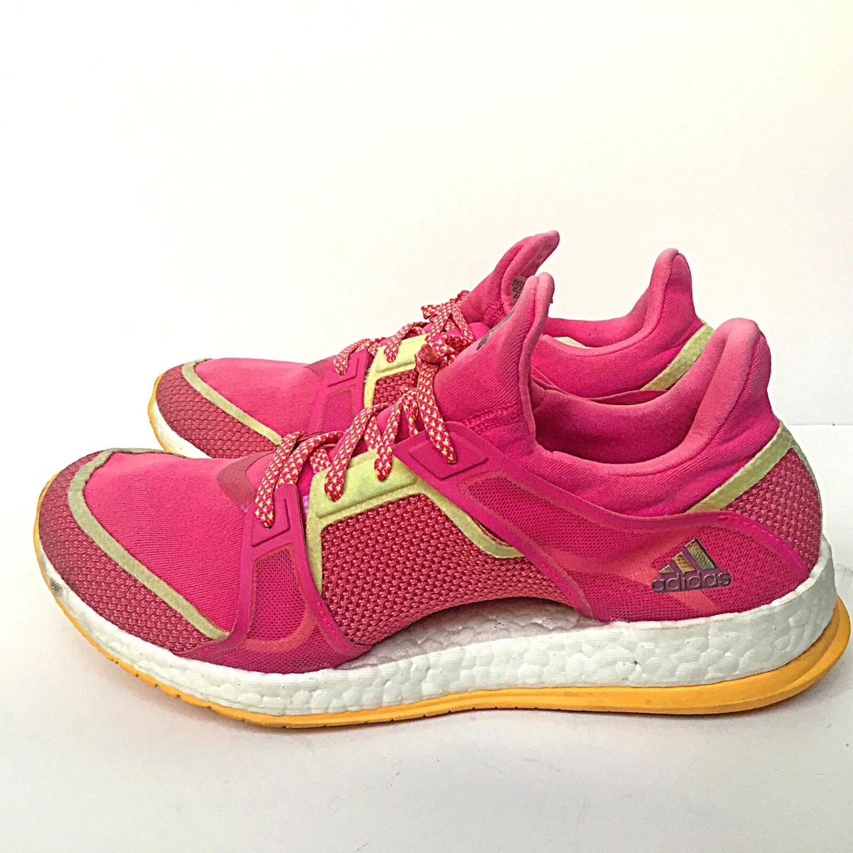 Adidas pure Boost X Tr Women&#039;s Running Shoes Pink AQ1972 Sport Fitness Size | eBay