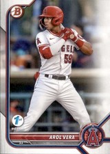 2022 BOWMAN DRAFT 1ST EDITION LOS ANGELES ANGELS - AROL VERA #BD-46