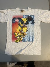 Vintage 1993 X-Men Mutant Gear Wolverine Marvel Comics T-Shirt Boys Large  