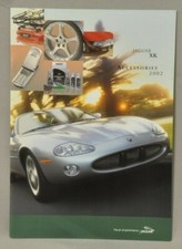 Jaguar 2002 XK Accessories Brochure Mint