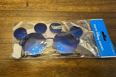 Japan Tokyo Disney Resort Mickey Blue Lenses Sunglasses NEW  display picture 2