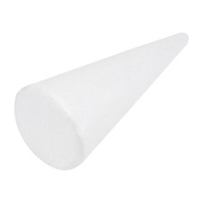 Ornament Round Foam Balls Foam Cones Craft Children Cone White Foam Cone