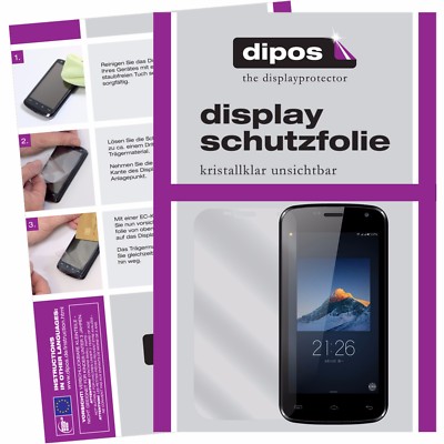 2x Schutzfolie für Doogee X3 MTK6580 klar Displayschutzfolie Folie dipos