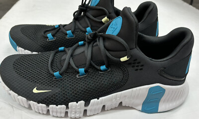Nike Free Metcon 4 Anthracite Blue Lightning CT3886-004 Crossfit Mens Size 12 Nike Free Metcon 4 Mens Training Shoes Anthracite Blue  main image 4