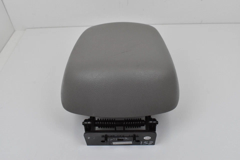 Conjunto de tapa reposabrazos de cuero gris consola central Kia Optima 2006-2008 OEM Foto 4 de 4