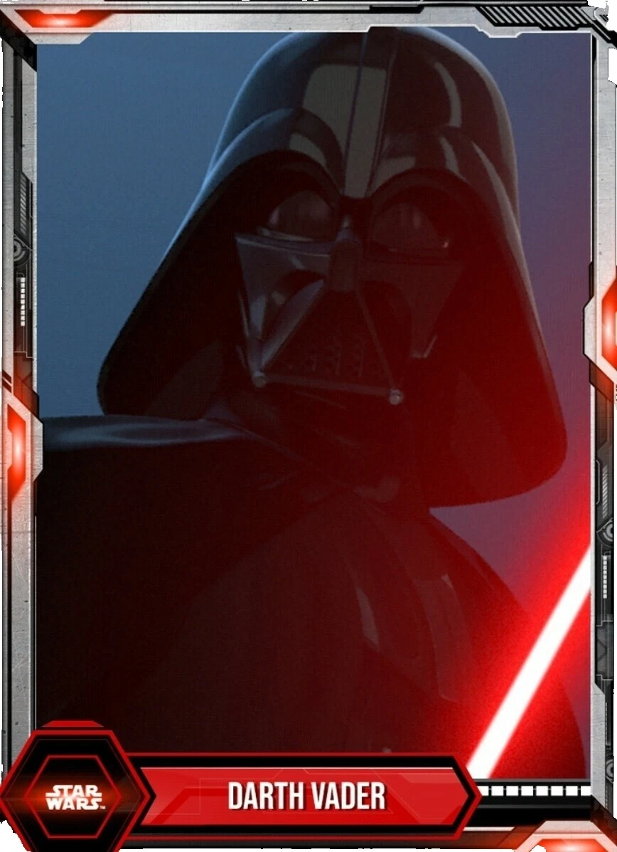 Topps War Darth Vader Star Wars coleccionable trading cards