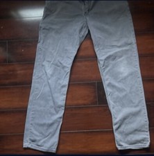 Carhartt Logo Patch Gray Carpenter Pants Work Pants Grey Vintage
