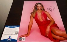 Sarah Michelle Gellar Buffy The Vampire Slayer Signed 8x10 Photo Beckett COA