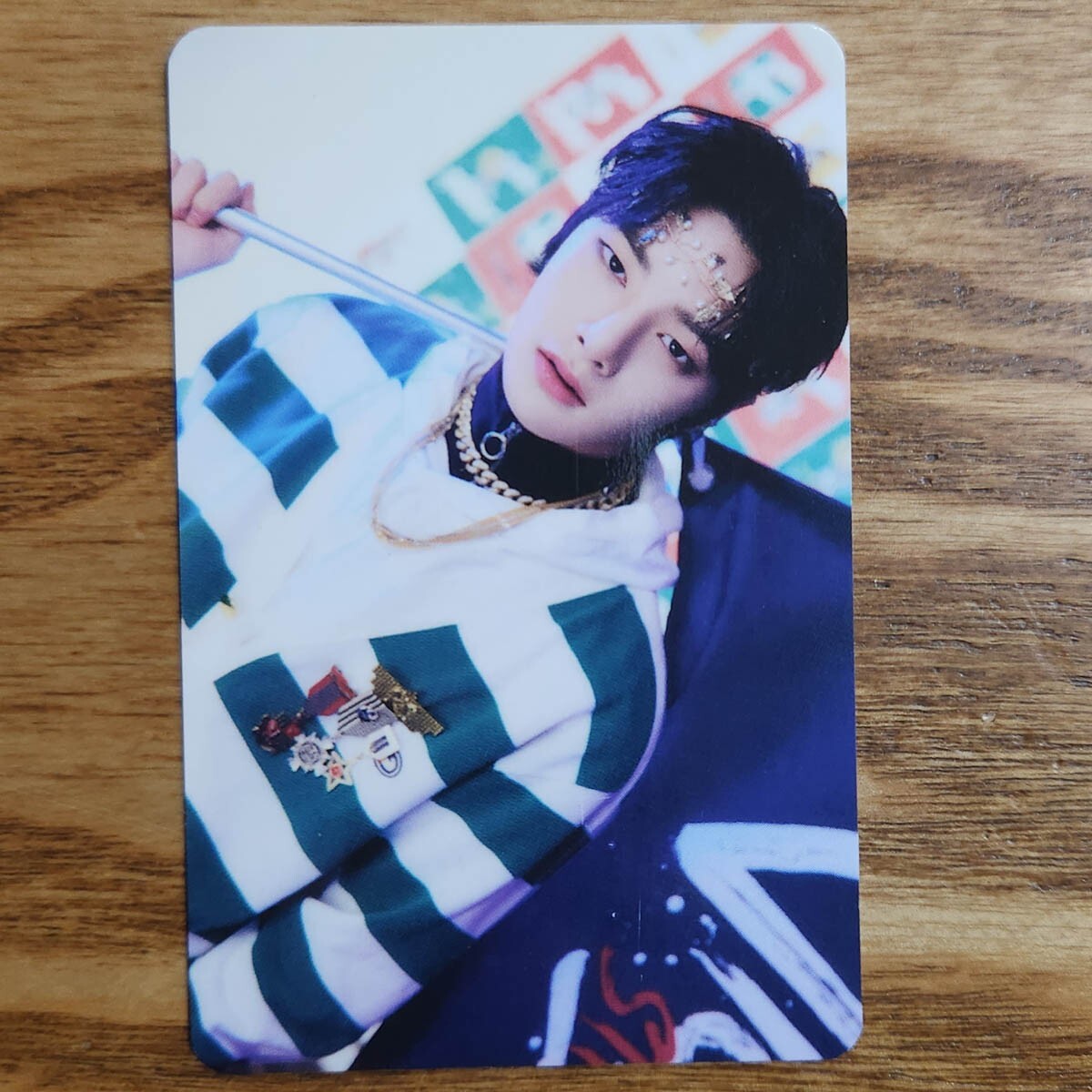 ヒョンジン フォトカード トレカ MANIAC skzoo victory Pocamarket, Stray Kids HYUNJIN STRAY KIDS x SKZOO POP-UP STORE