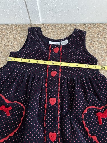 Blueberi Boulevard dunkelblau Cordury rot gepunktet Herz Taschen überbacken Gr. 4 - Bild 10 von 11