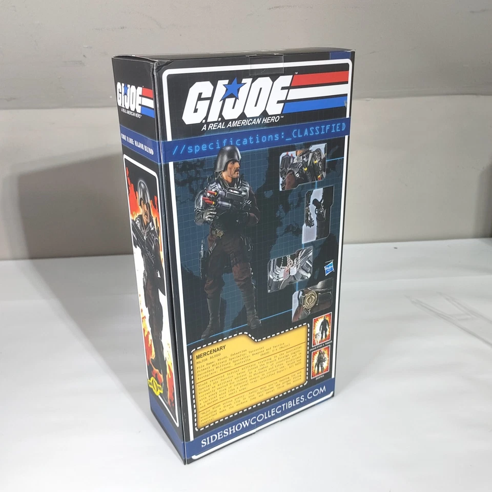 G.I. JOE MAJOR BLUDD COBRA Mercenary 第六比例雕像 SIDESHOW 独家 — 第 2/3 张图片