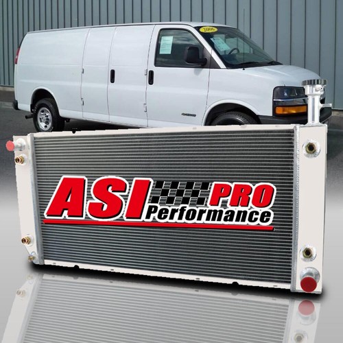3Row Aluminum Radiator for 04~16 06 Chevy Express GMC Savana 2500 3500 ...