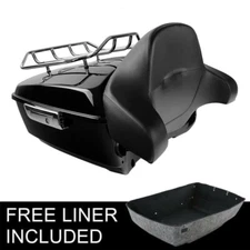 King Trunk Luggage Rack Fit For Harley Touring Electra Road Glide 2014-25