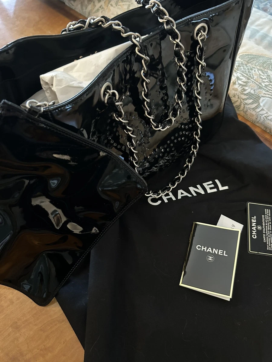 Black patent leather tote bag  Chanel: Handbags and Accessories