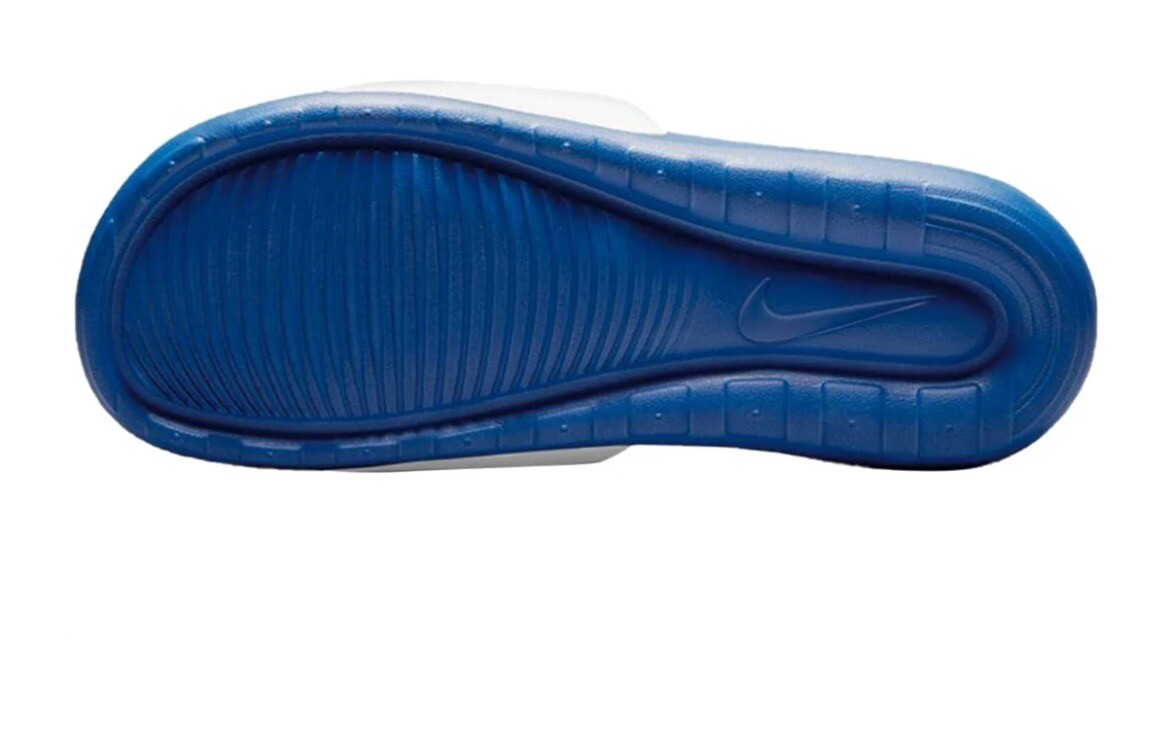 Men\'s Nike Victori One Slide White/University Red-Royal (CN9675 104) Size 13 Men main image 2