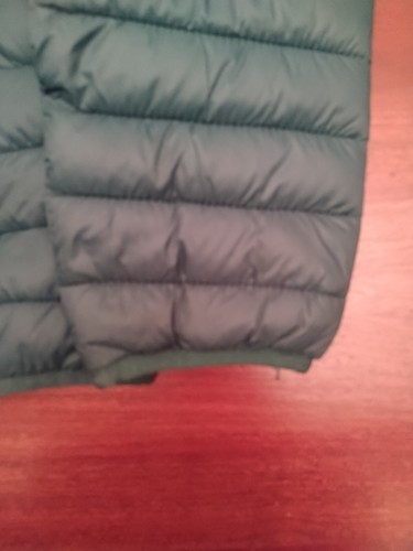 Crew Clothing Company Mens GREEN Feather Down PUFFER Jacket Quilted Coat Size: L - Bild 7 von 8