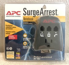 APC SurgeArrest Notebook Laptop Surge Protector 400V Rated Model PNote1 New
